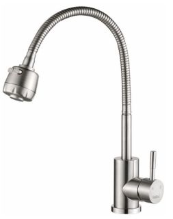 Смеситель для кухни Haiba HB73304 сталь